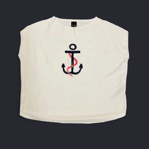 Aaeda  Anchor Knit Top. Size XL. Like new